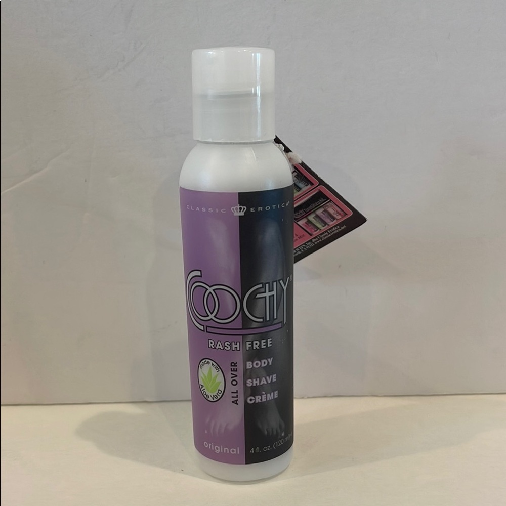 Coochy Rash Free Shave Cream original scent 4 oz NWT